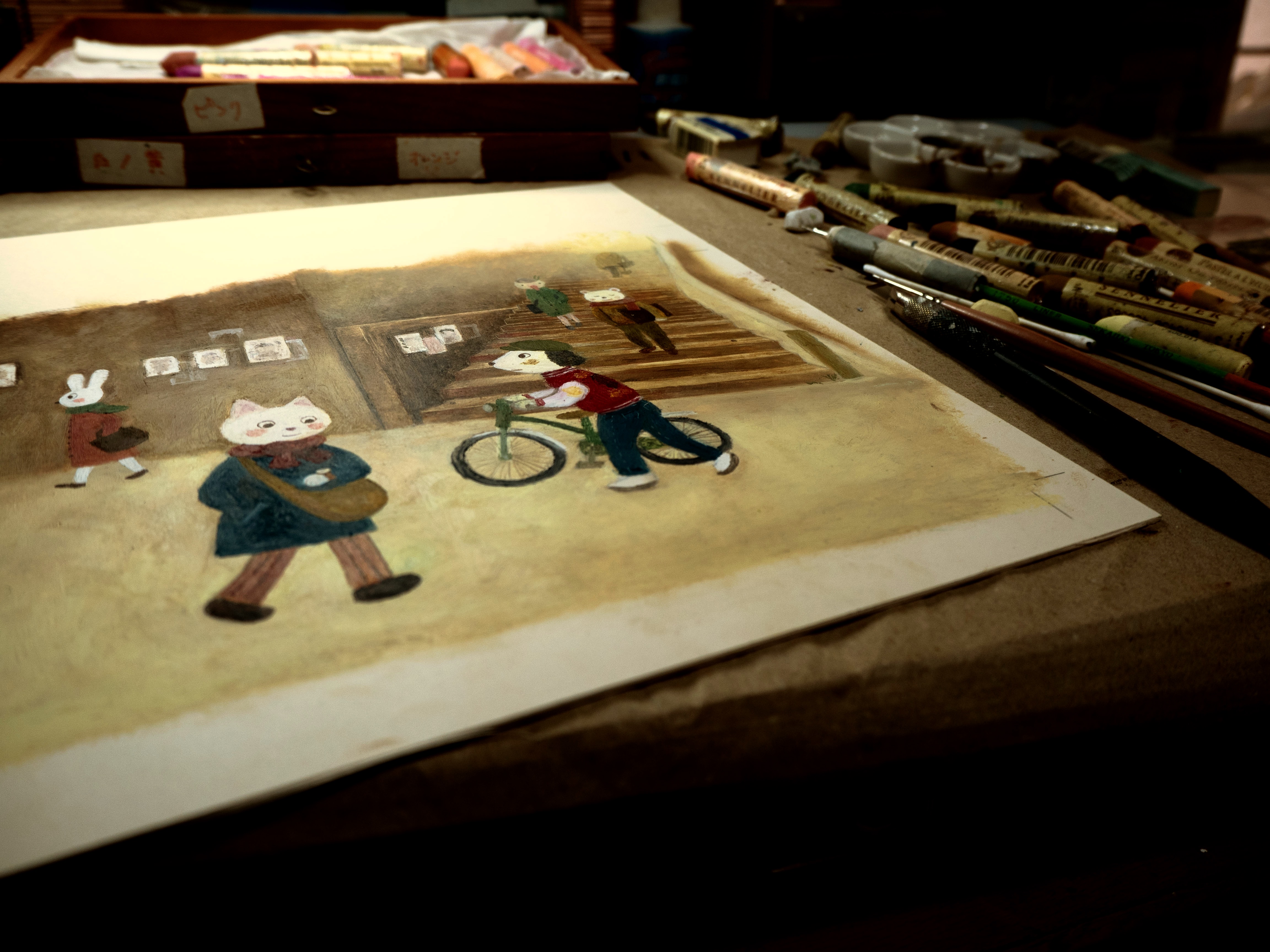 100名のイラストレーター、絵本作家による展覧会「TIME 24HOURS