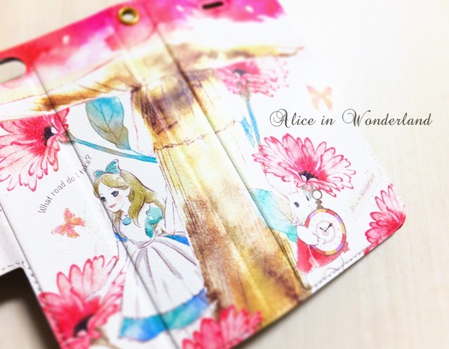 アリス のiphoneケース Iichi ハンドメイド クラフト作品 手仕事品の通販