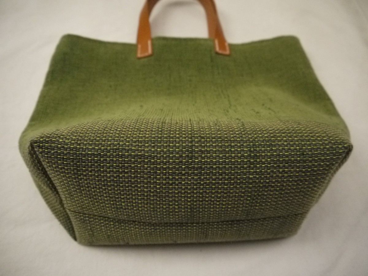 裂き織りバッグ No18 Iichi ハンドメイド クラフト作品 手仕事品の通販