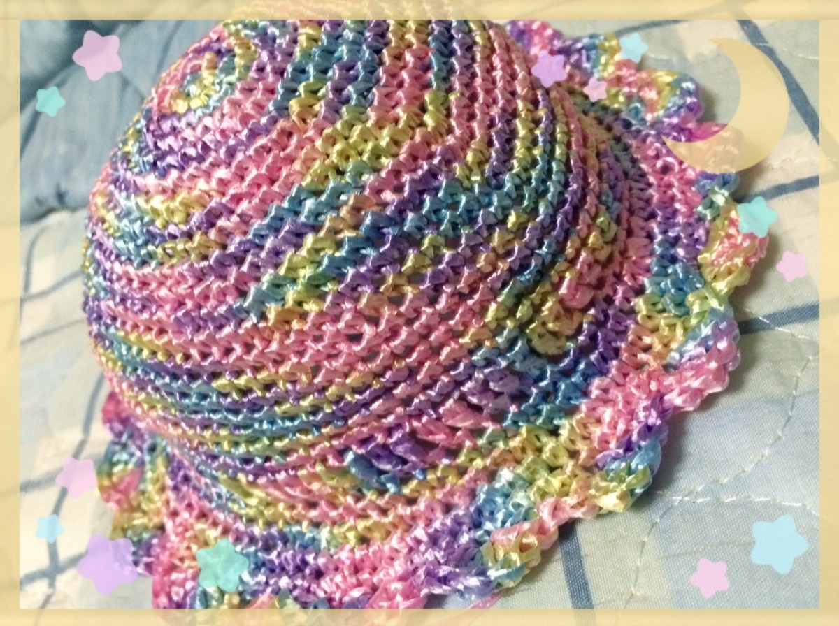 麦わら帽子 子供用 Iichi ハンドメイド クラフト作品 手仕事品の通販