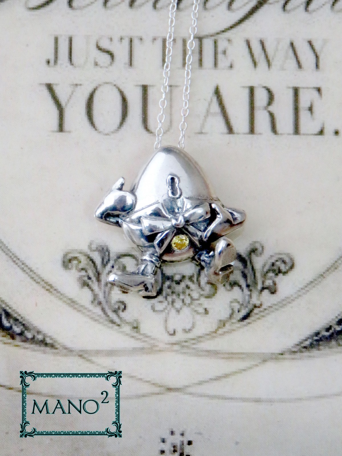 ハンプティダンプティ ららら ペンダント Iichi ハンドメイド クラフト作品 手仕事品の通販