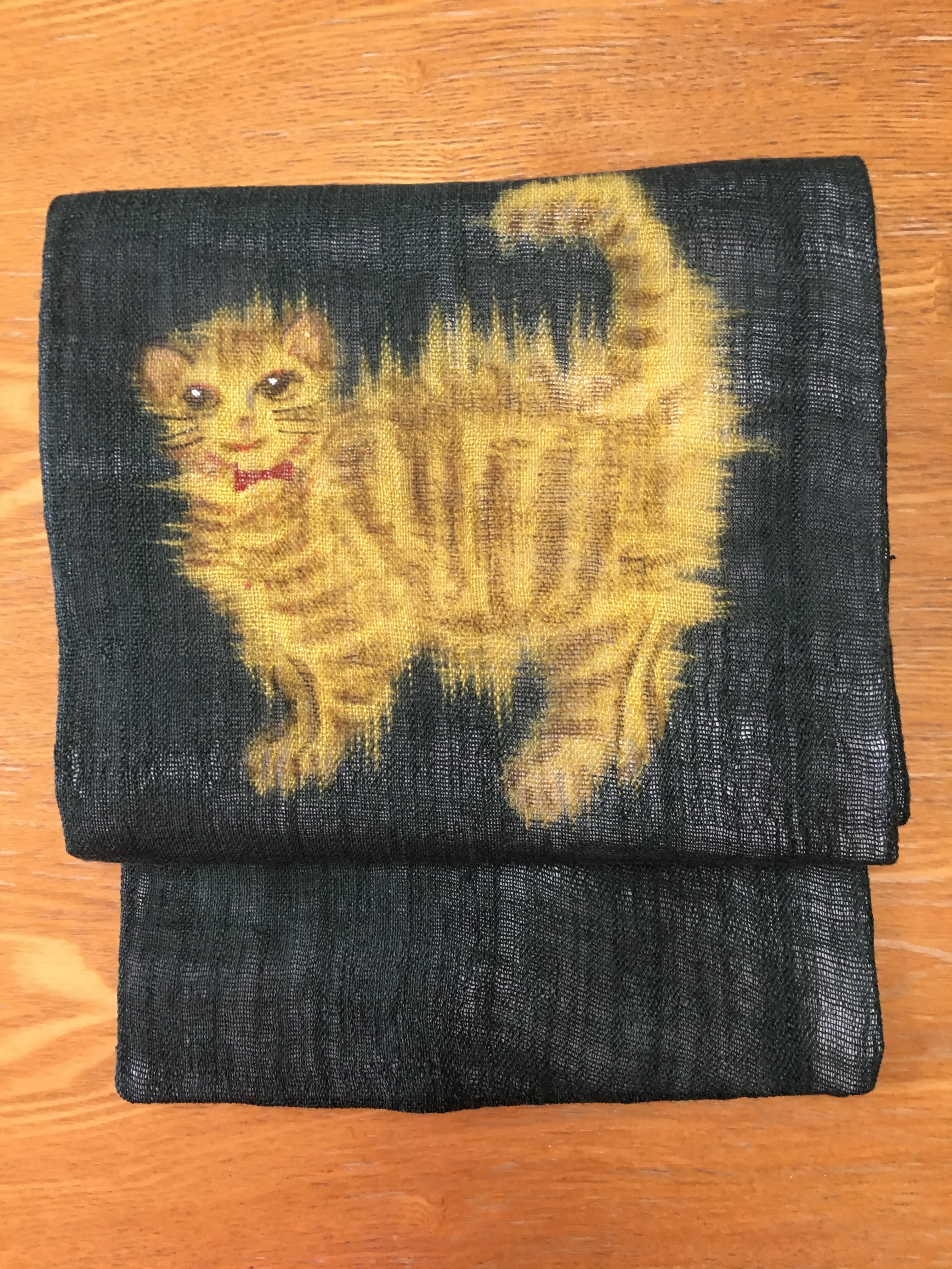 美人なドラ猫ちゃん 名古屋帯 Iichi ハンドメイド クラフト作品 手仕事品の通販