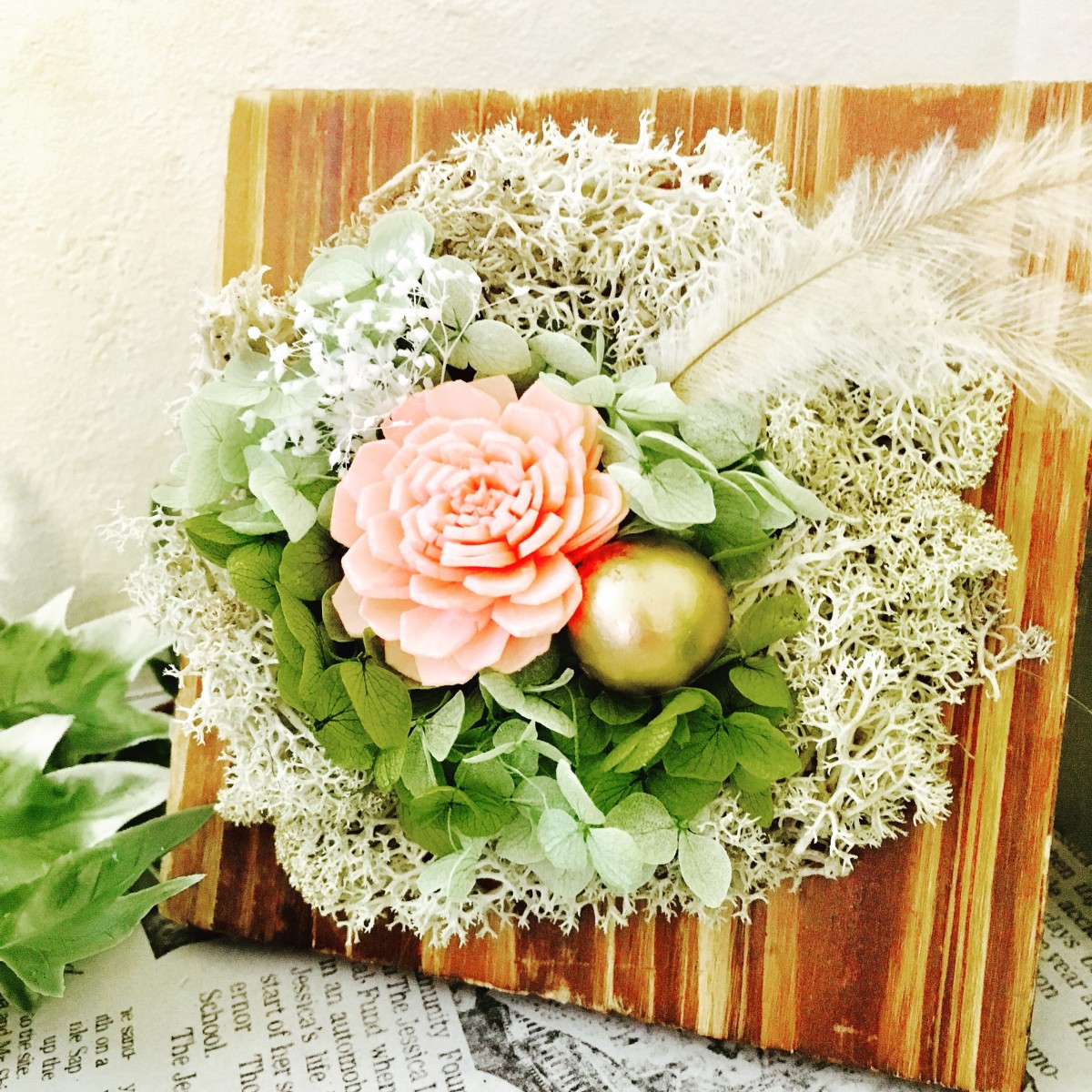 春のガーデン Iichi ハンドメイド クラフト作品 手仕事品の通販