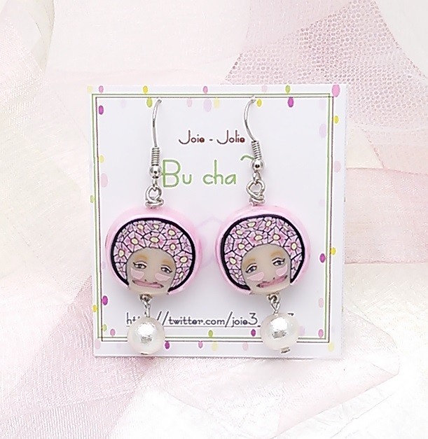 プリマベーラ 春 Bu Cha ｼﾘｰｽﾞに春が来た ピアス New Iichi ハンドメイド クラフト作品 手仕事品の通販