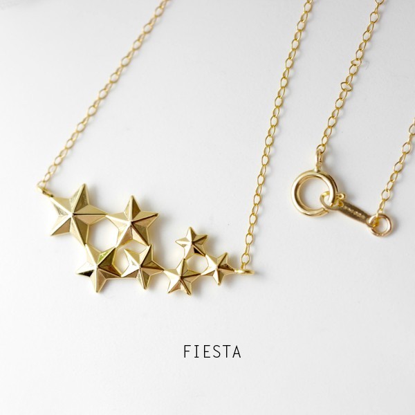14kgf Wish Upon A Star シューティングスターネックレス Iichi ハンドメイド クラフト作品 手仕事品の通販