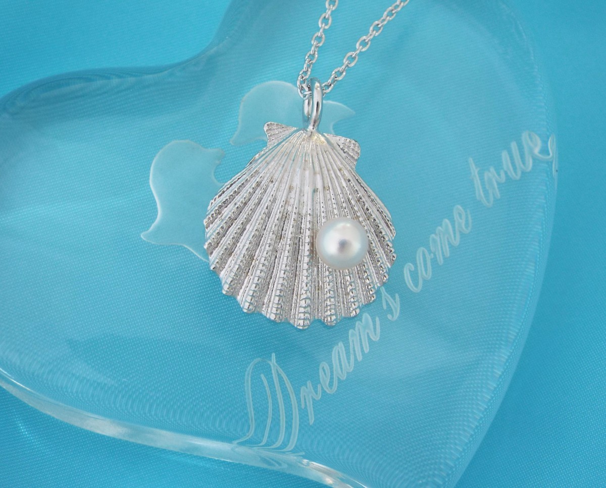 ｓａｌｅ アコヤ貝本真珠 シェルシルバーペンダント Iichi ハンドメイド クラフト作品 手仕事品の通販