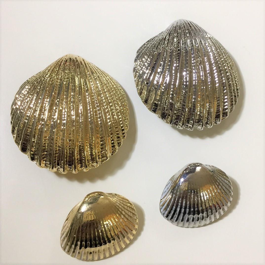 丸い貝殻のコンチョ Iichi ハンドメイド クラフト作品 手仕事品の通販