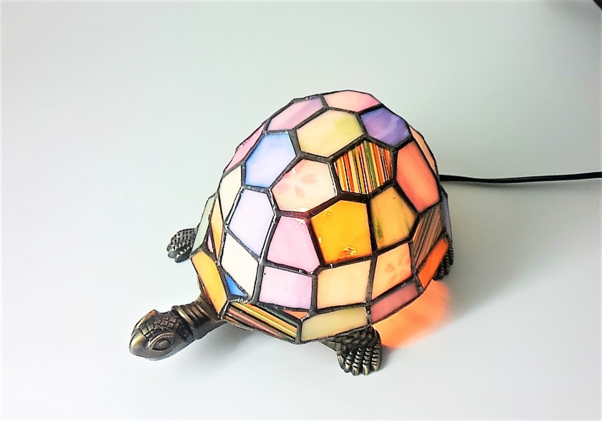 灯り カラフルカメさん Iichi ハンドメイド クラフト作品 手仕事品の通販
