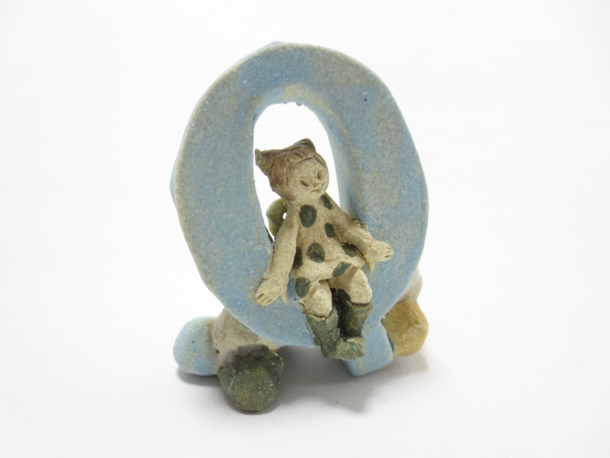 Q 天使 ちびアルファベット Iichi ハンドメイド クラフト作品 手仕事品の通販