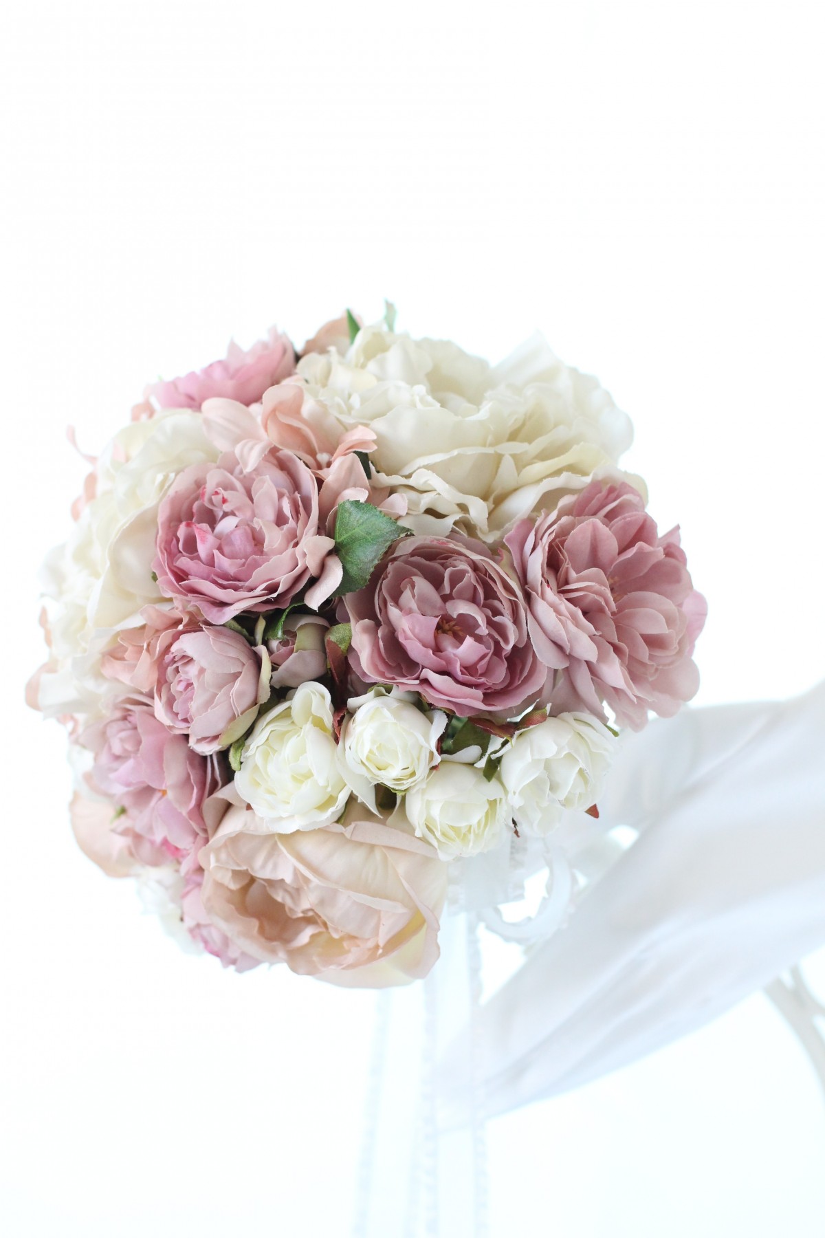 ニュアンスカラー アンティークカラーのロマンティックブーケ Iichi ハンドメイド クラフト作品 手仕事品の通販