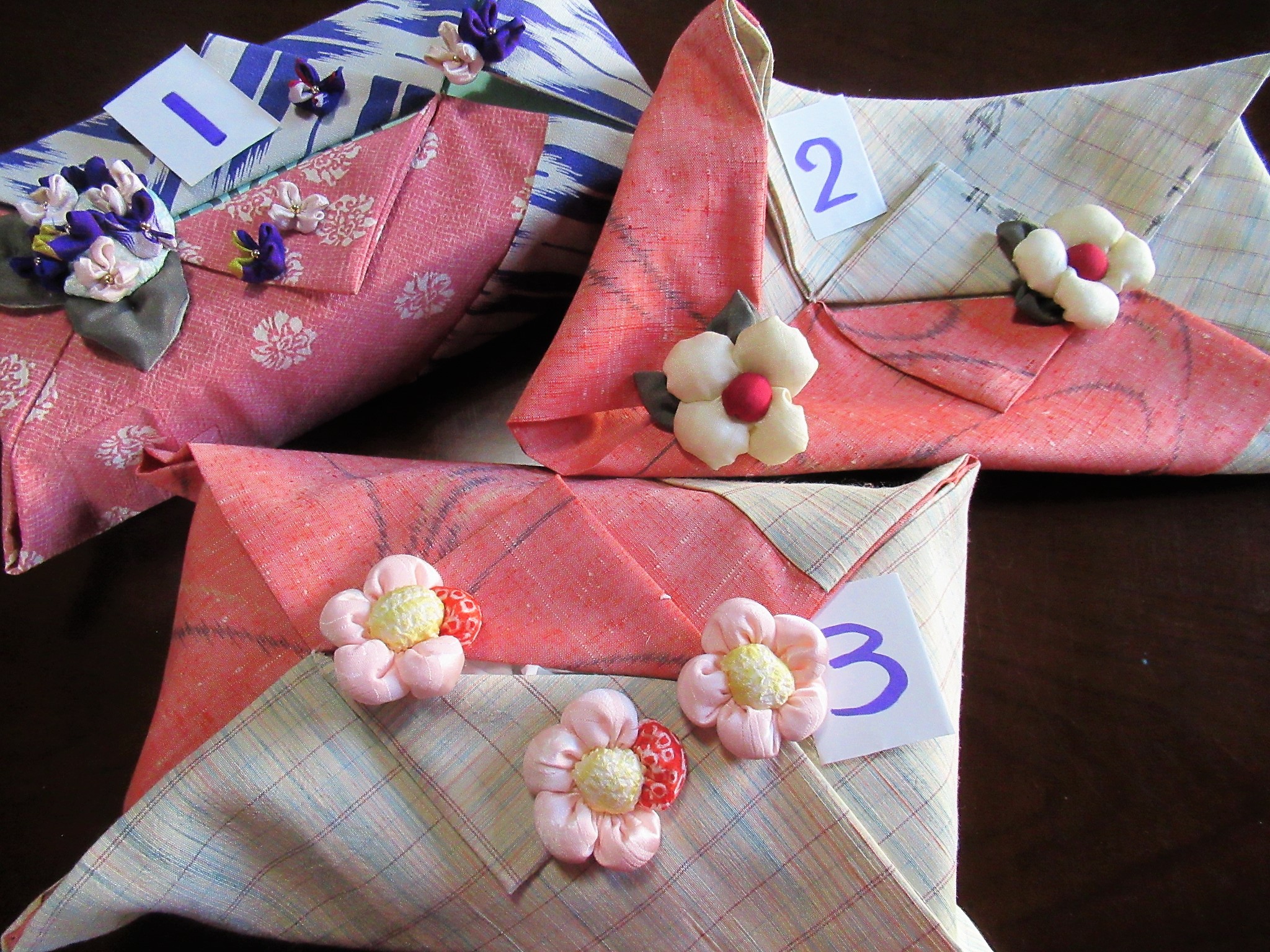 ティッシュケース入れ ちりめん細工 布花シリーズ アジサイ ハナミズキ Iichi ハンドメイド クラフト作品 手仕事品の通販