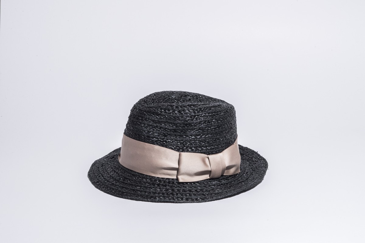 天然ブレード中折れハット ラフィアの帽子です。17SSN-002 | iichi ハンドメイド・クラフト作品・手仕事品の通販