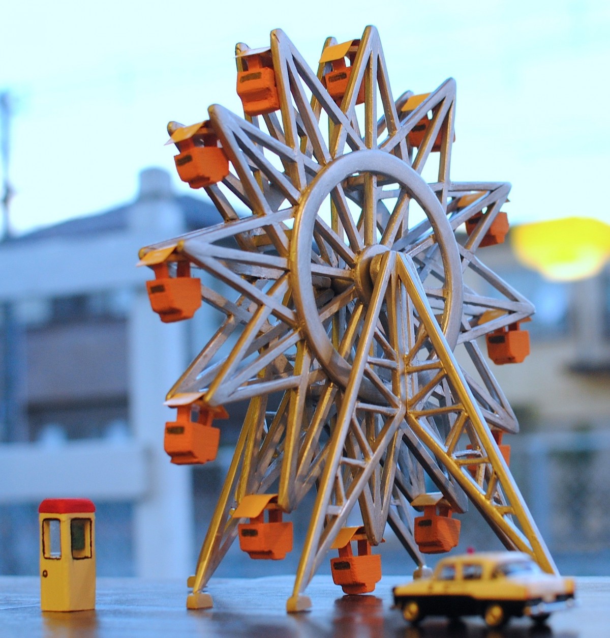 昭和のレトロ観覧車模型 ウルトラq年の挑戦 Iichi ハンドメイド クラフト作品 手仕事品の通販