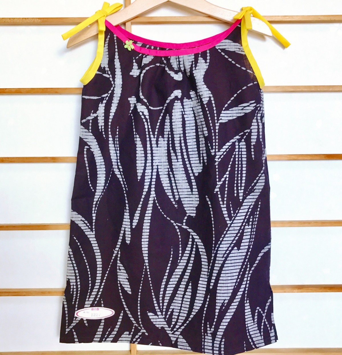 涼しい助六染めあっぱっぱー2歳から4歳 Iichi ハンドメイド クラフト作品 手仕事品の通販