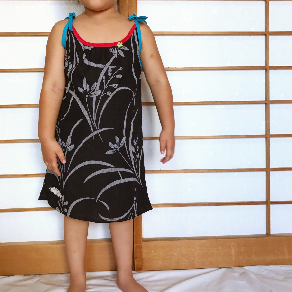 涼しい助六染めあっぱっぱー2歳から4歳 Iichi ハンドメイド クラフト作品 手仕事品の通販