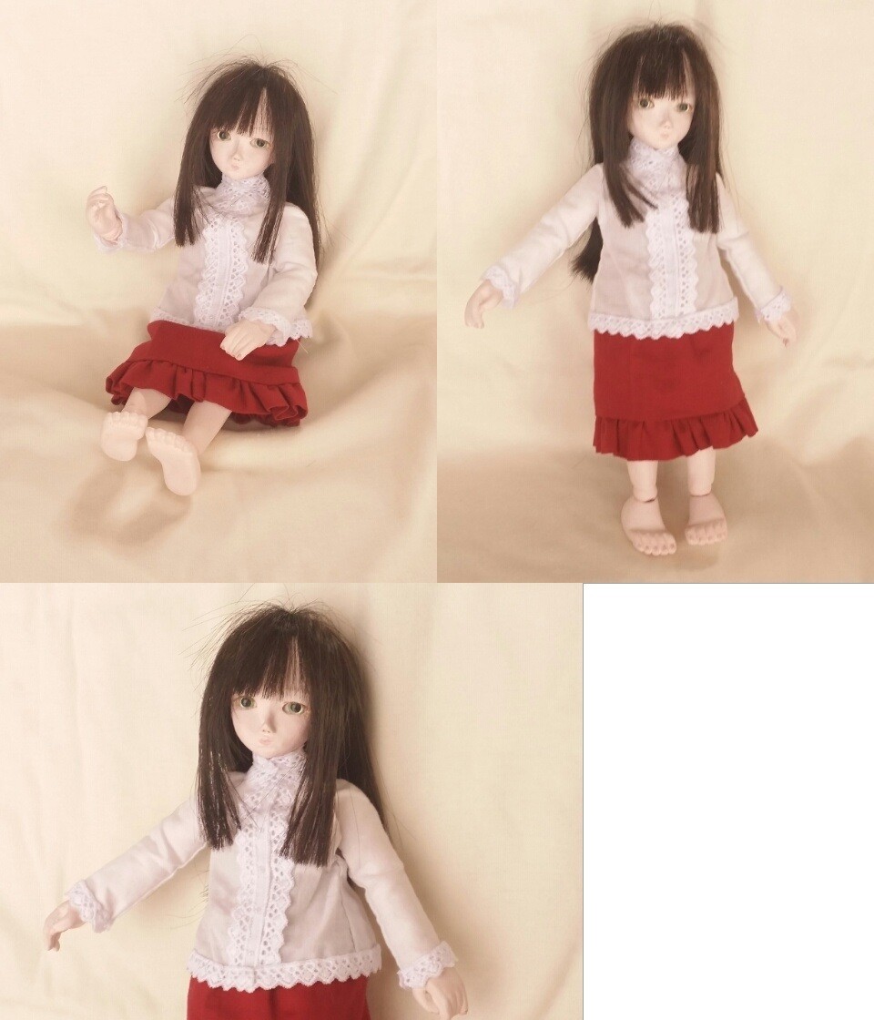球体関節人形 花の少女 ウメ Iichi ハンドメイド クラフト作品 手仕事品の通販