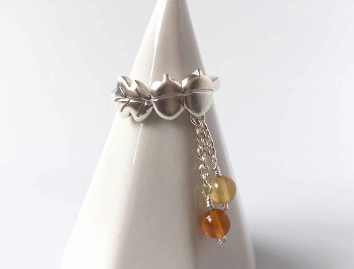 どんぐリング Silber925 Iichi ハンドメイド クラフト作品 手仕事品の通販