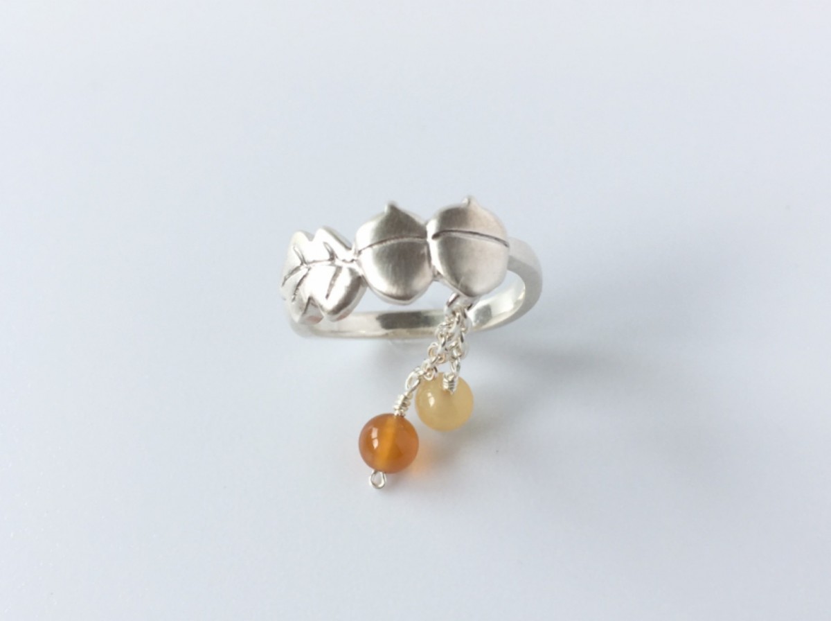 どんぐリング Silber925 Iichi ハンドメイド クラフト作品 手仕事品の通販