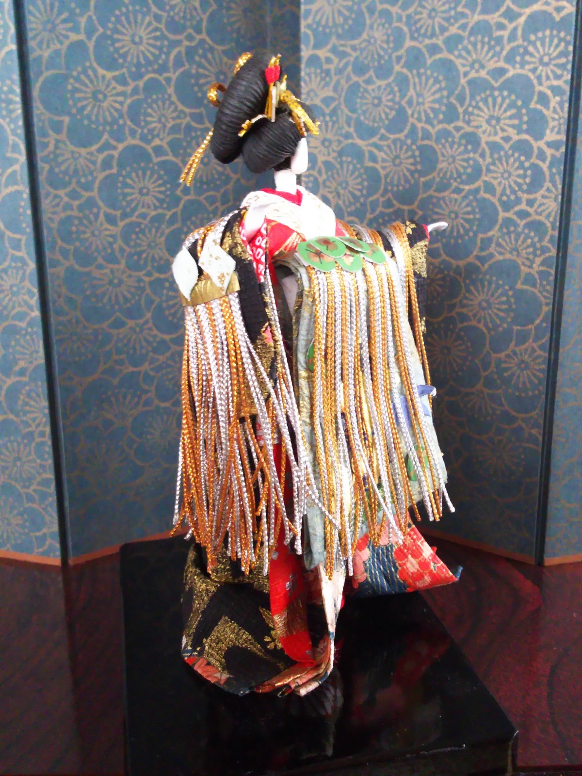 本格派友禅和紙人形 001揚巻 Iichi ハンドメイド クラフト作品 手仕事品の通販