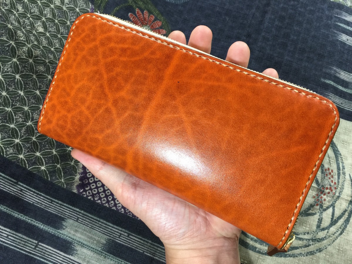 ルガトー ラウンドファスナー長財布 | iichi ハンドメイド・クラフト作品・手仕事品の通販 ルガトー ラウンドファスナー長財布 | iichi ハンドメイド・クラフト作品・手仕事品の通販