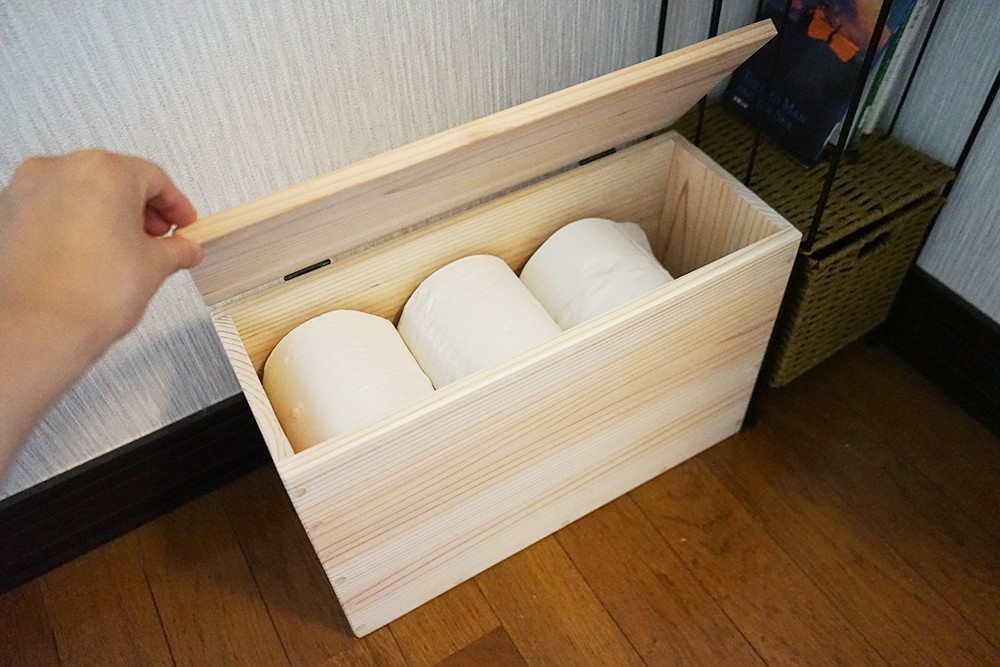 トイレットペーパーbox Sサイズ Iichi ハンドメイド クラフト作品 手仕事品の通販