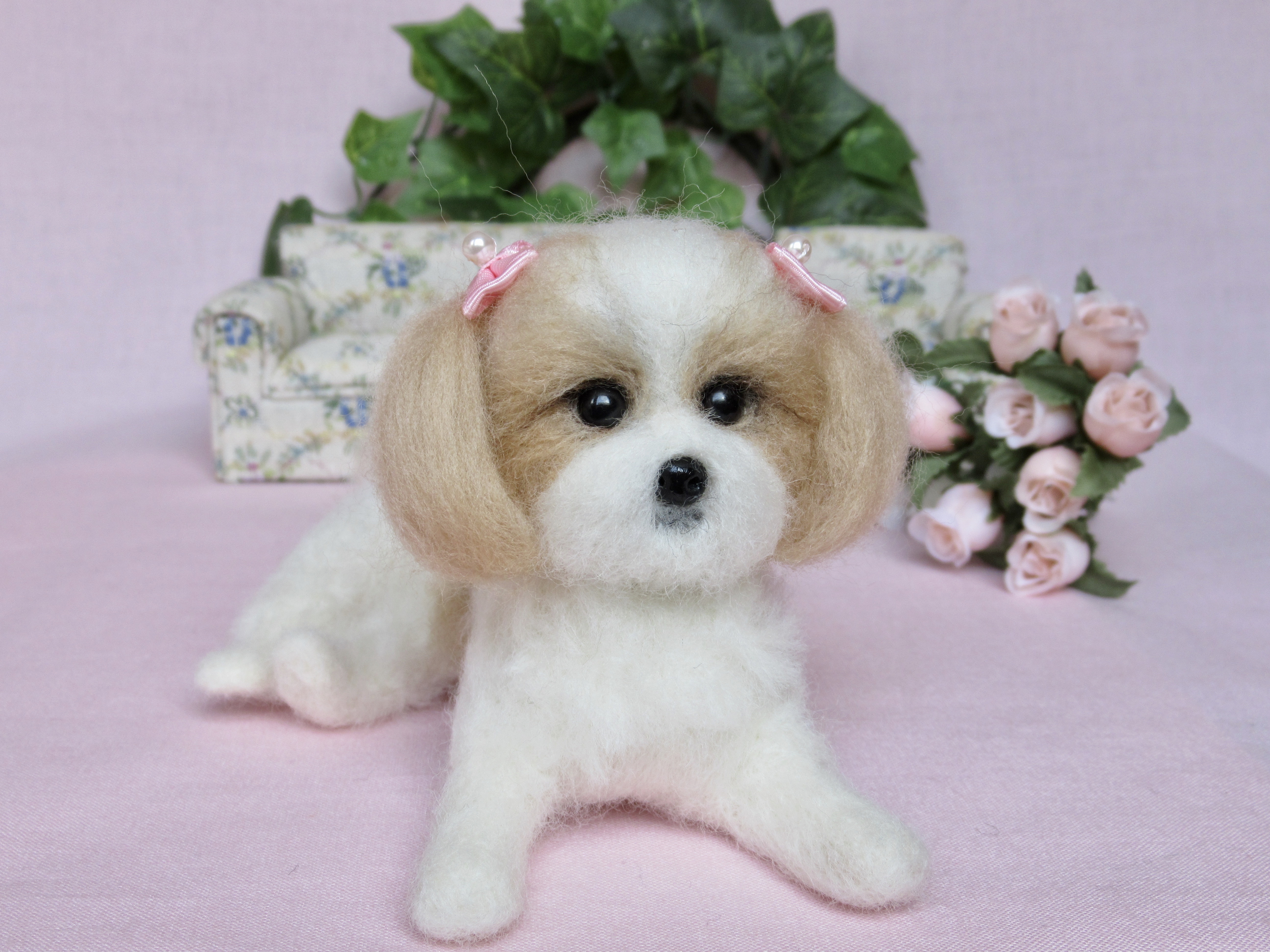 可愛いシーズー 犬 Iichi ハンドメイド クラフト作品 手仕事品の通販
