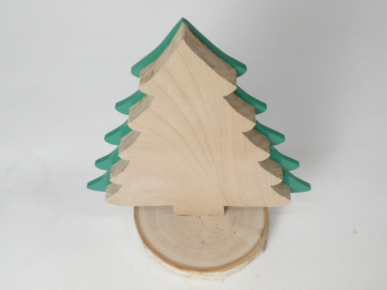 木製 クリスマスツリーの置物 | iichi ハンドメイド・クラフト作品・手 
