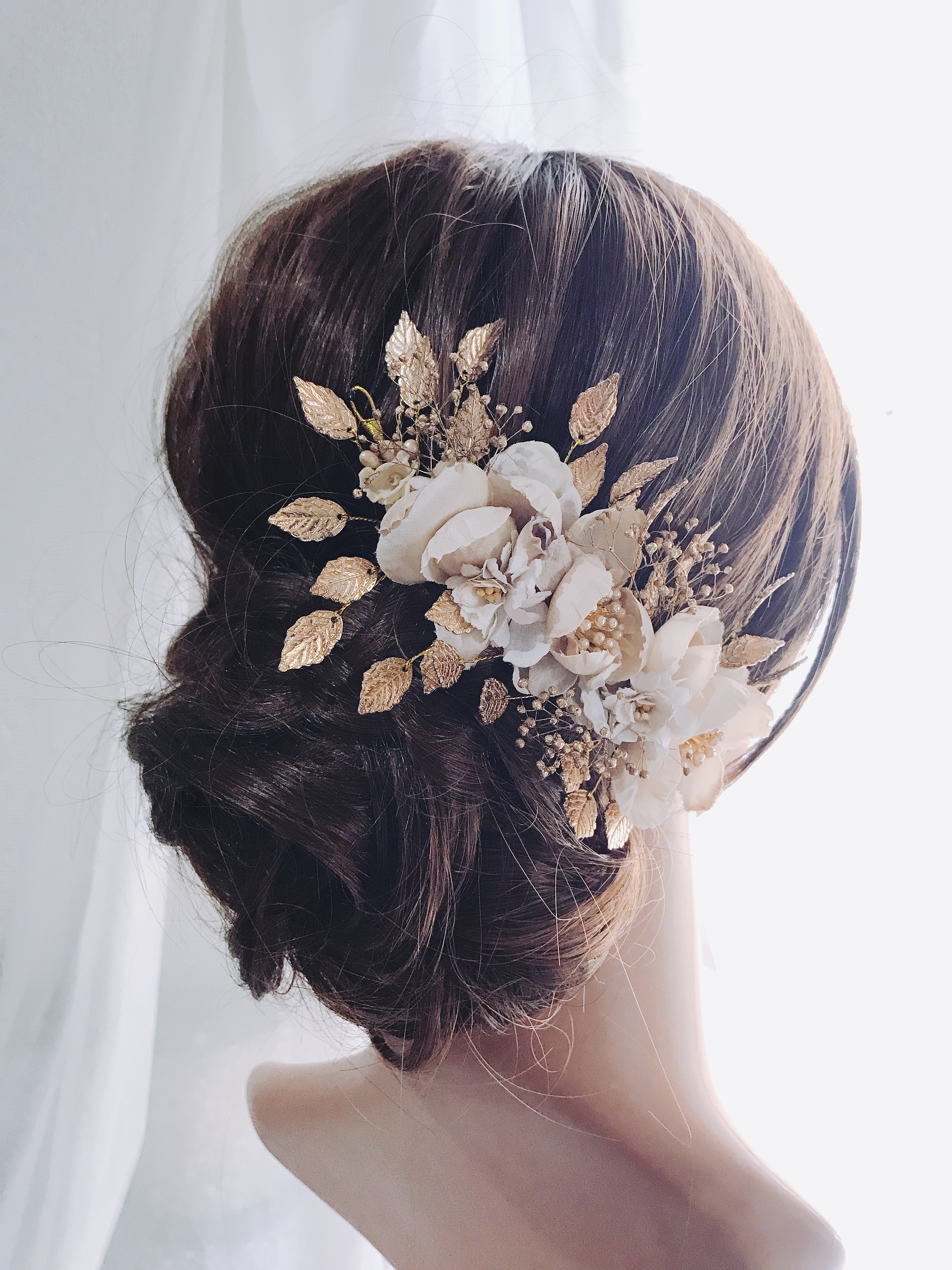 SALE／72%OFF】 ヘアアクセサリー ヘッドドレス 髪飾り 花 パール