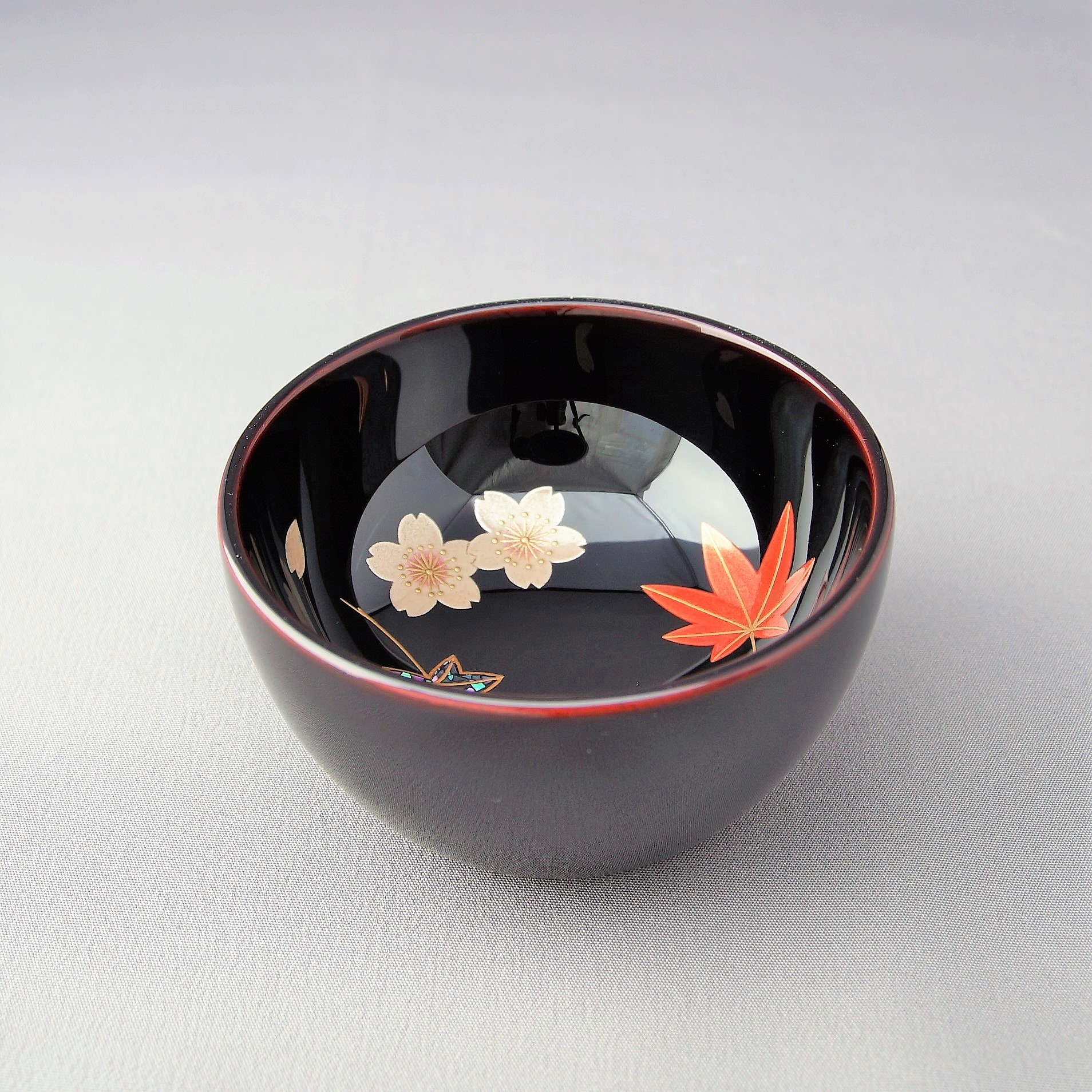 伝統工芸輪島塗 花の丸蒔絵三つ組 - 通販 - gofukuyasan.com