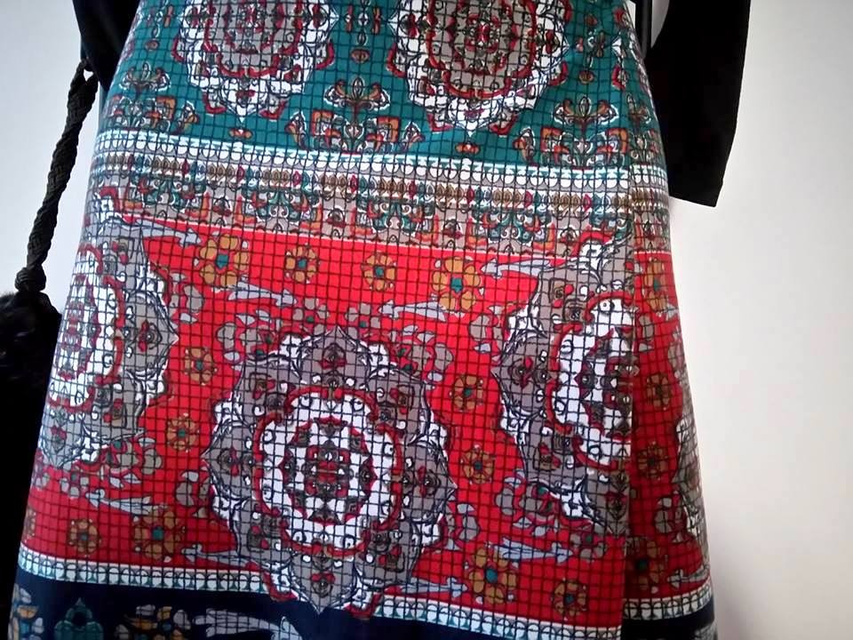 中世ヨーロッパ貴族の紋章 洗練やわらかジャージ 巻きスカート風サイド タック入 Iichi ハンドメイド クラフト作品 手仕事品の通販