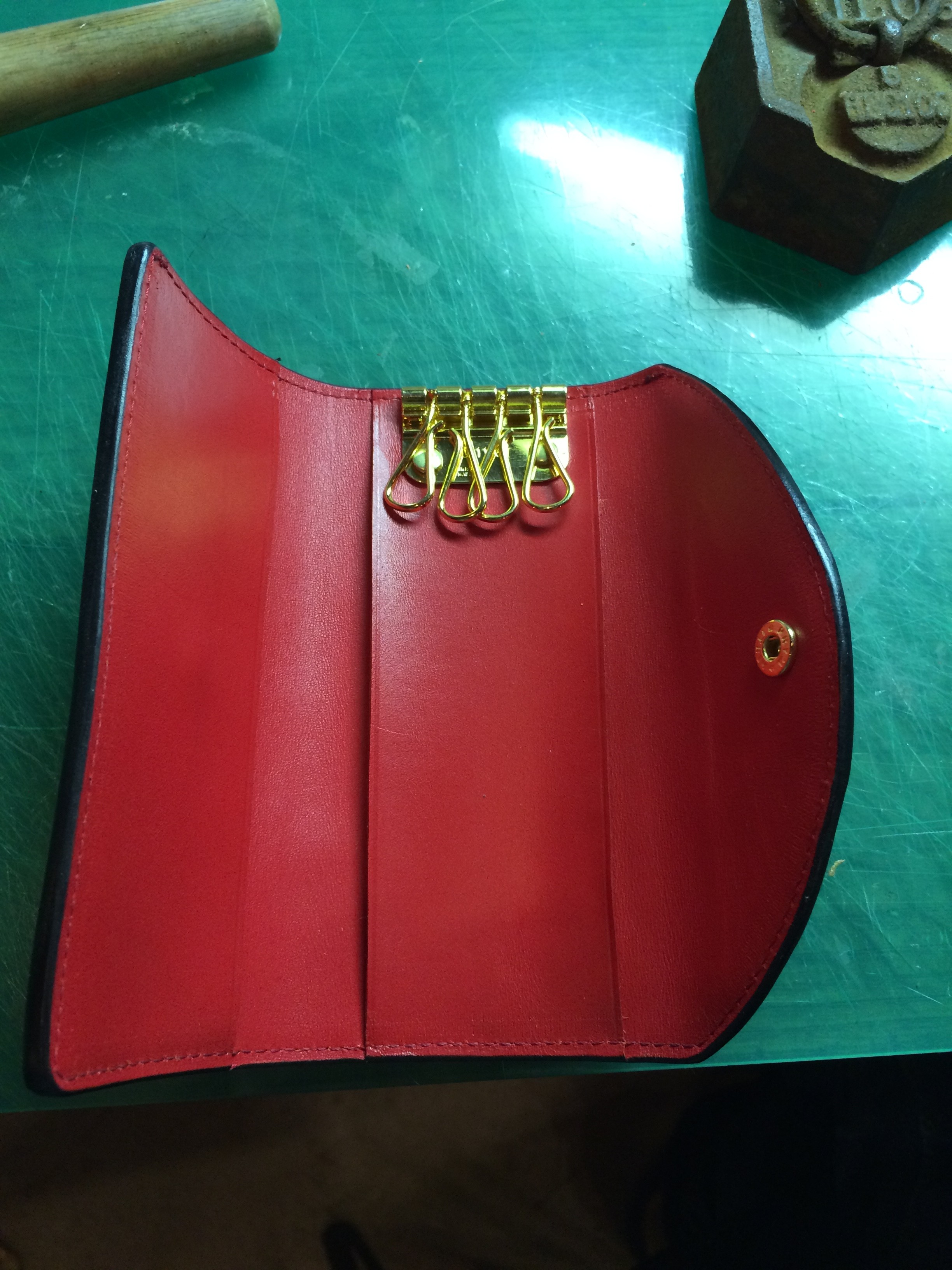 4連 キーケース amiet | iichi ハンドメイド・クラフト作品・手仕事品 ...