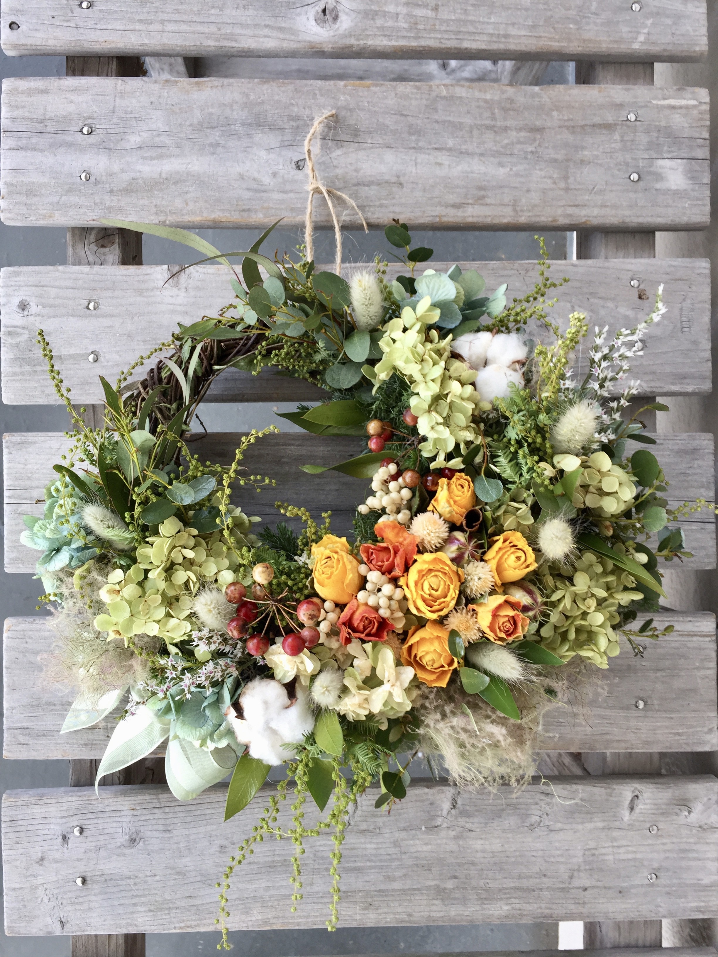 アナベル紫陽花ユーカリリースpd