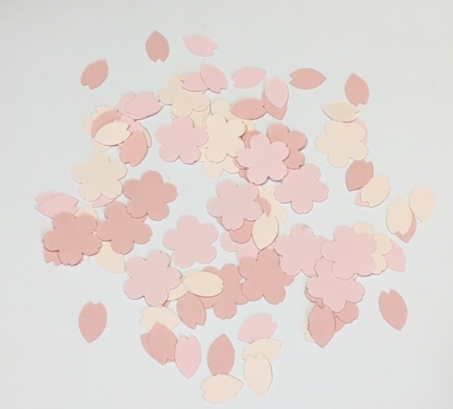 桜の花びらフレーク Iichi ハンドメイド クラフト作品 手仕事品の通販