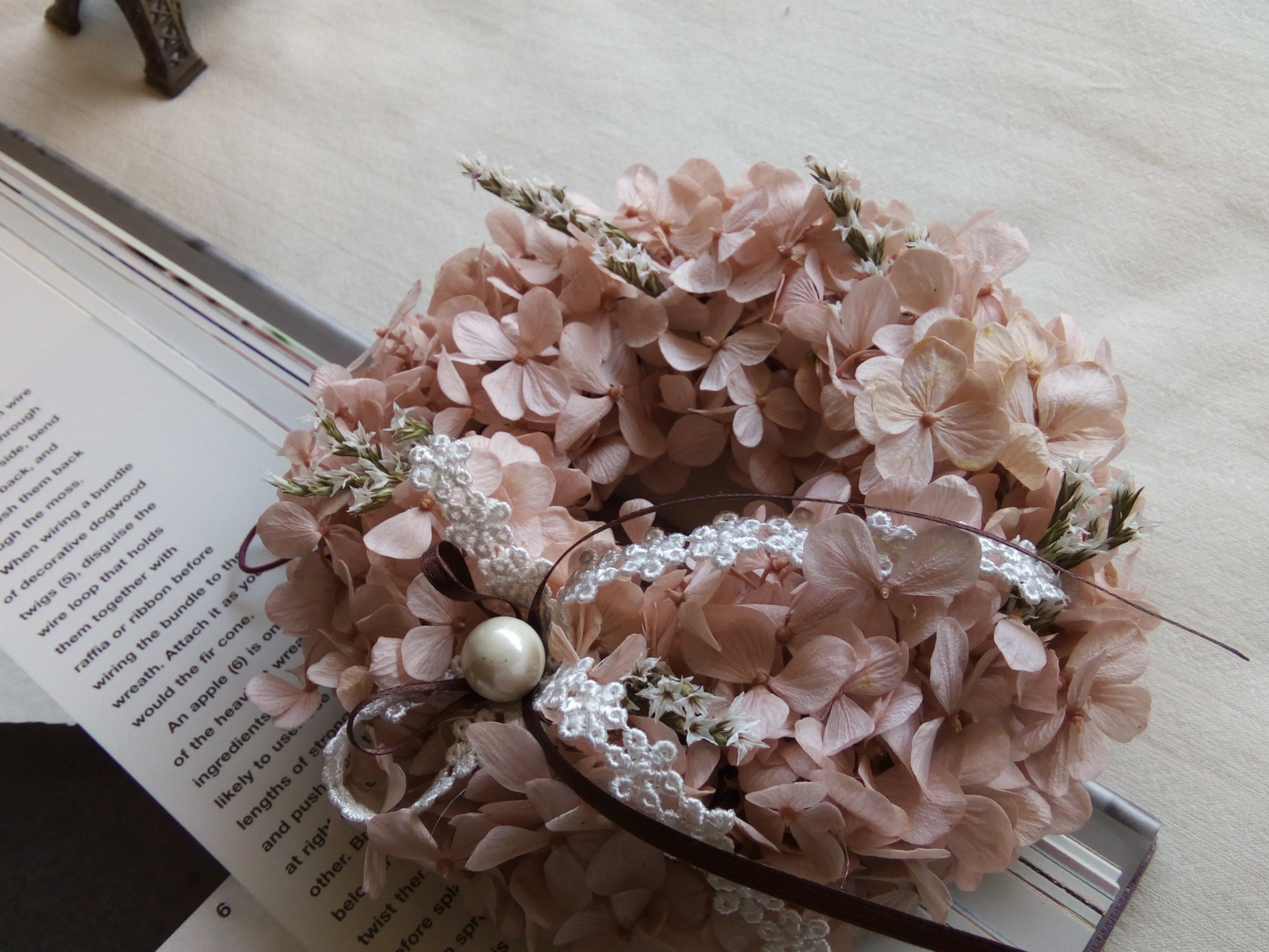 あじさいリースｓ アンティークピンク Iichi ハンドメイド クラフト作品 手仕事品の通販