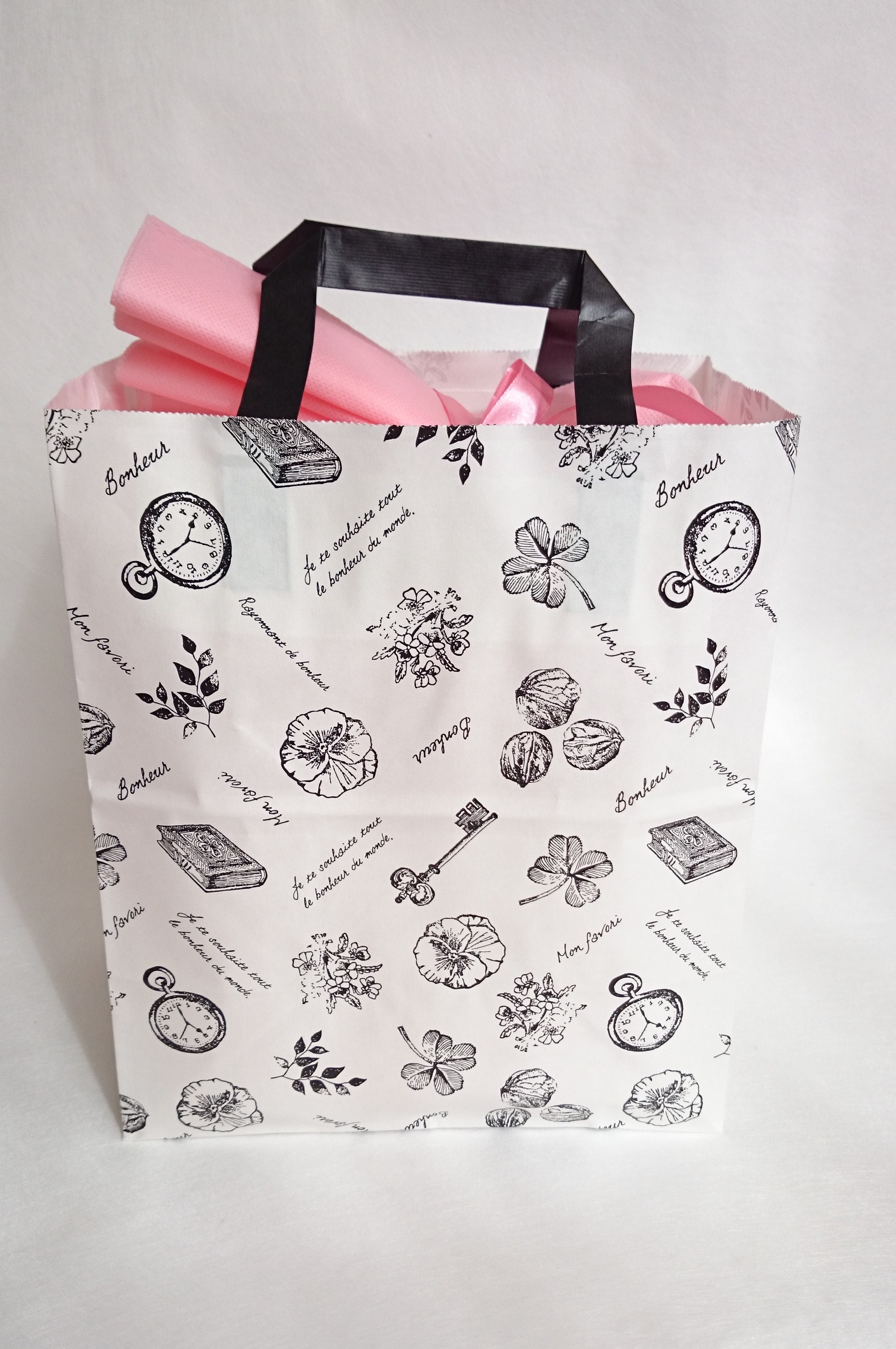 ラッピングbタイプ ピンク 陶器アレンジ用ラッピング お渡し袋のセット Iichi ハンドメイド クラフト作品 手仕事品の通販