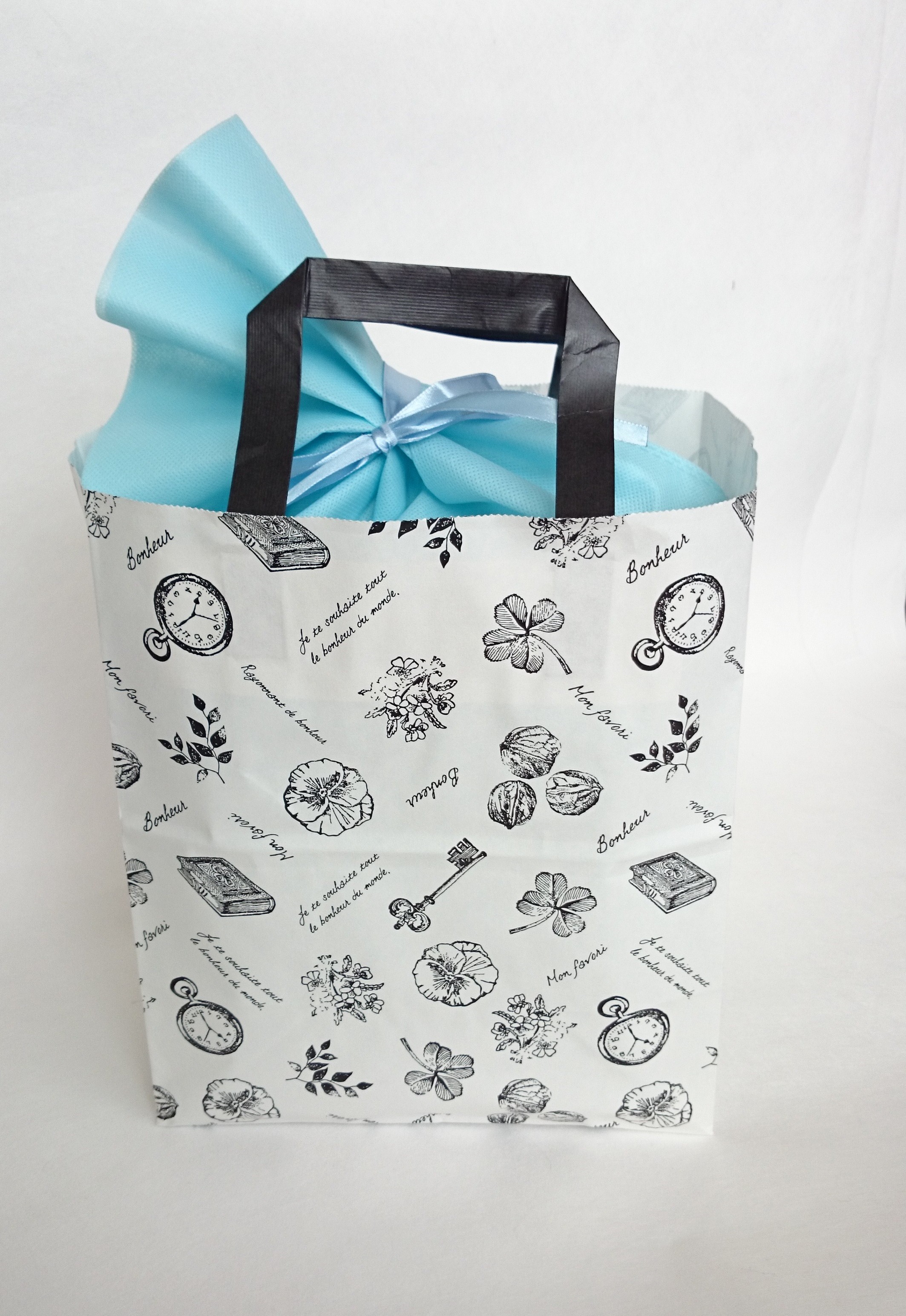 ラッピングbタイプ 水色 ティーポットアレンジ用ラッピング お渡し袋セット Iichi ハンドメイド クラフト作品 手仕事品の通販 ラッピングbタイプ 水色 ティーポットアレンジ用ラッピング お渡し袋セット Iichi ハンドメイド クラフト作品 手仕事品の通販