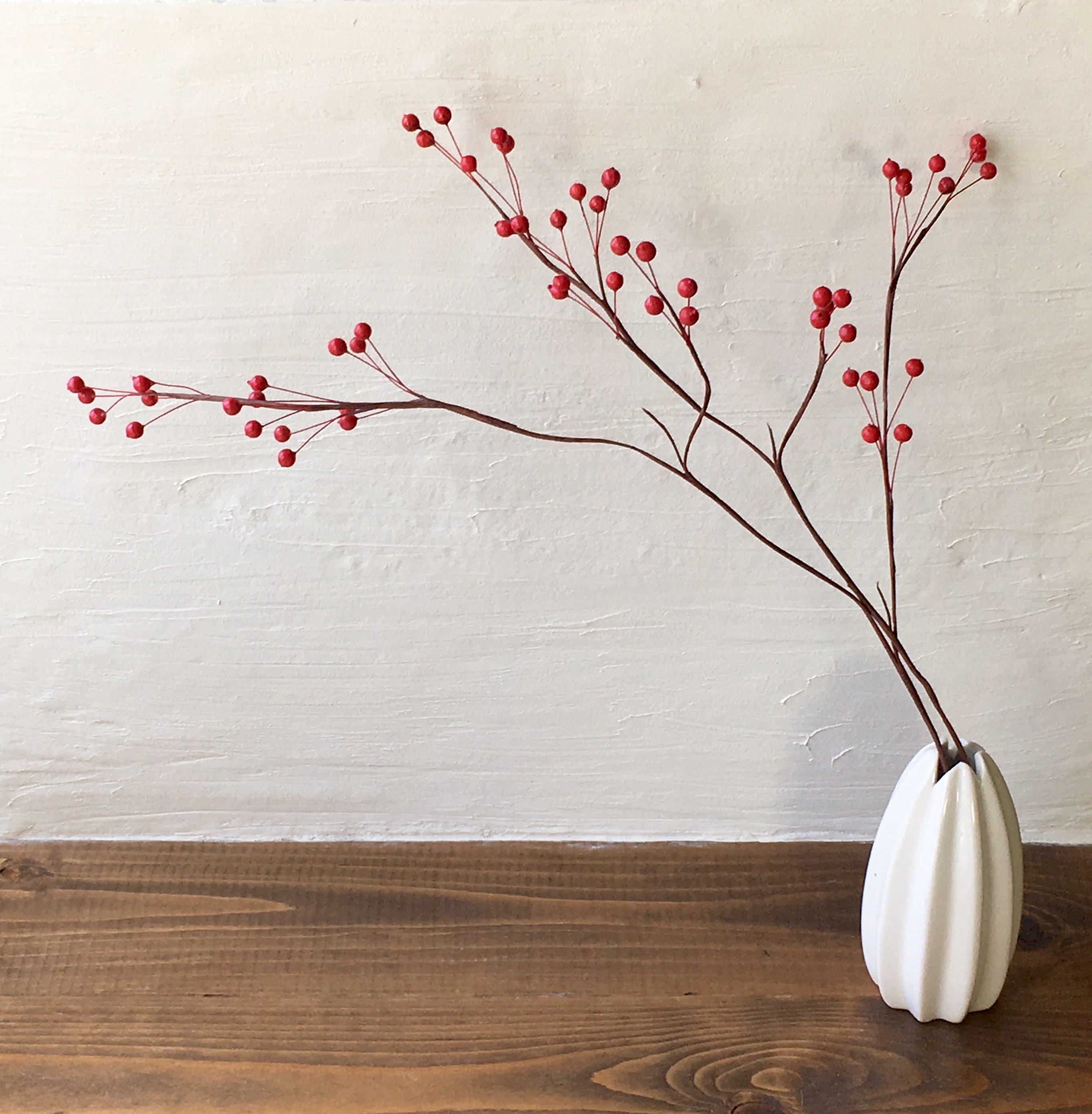 赤い実の枝 50 Iichi ハンドメイド クラフト作品 手仕事品の通販