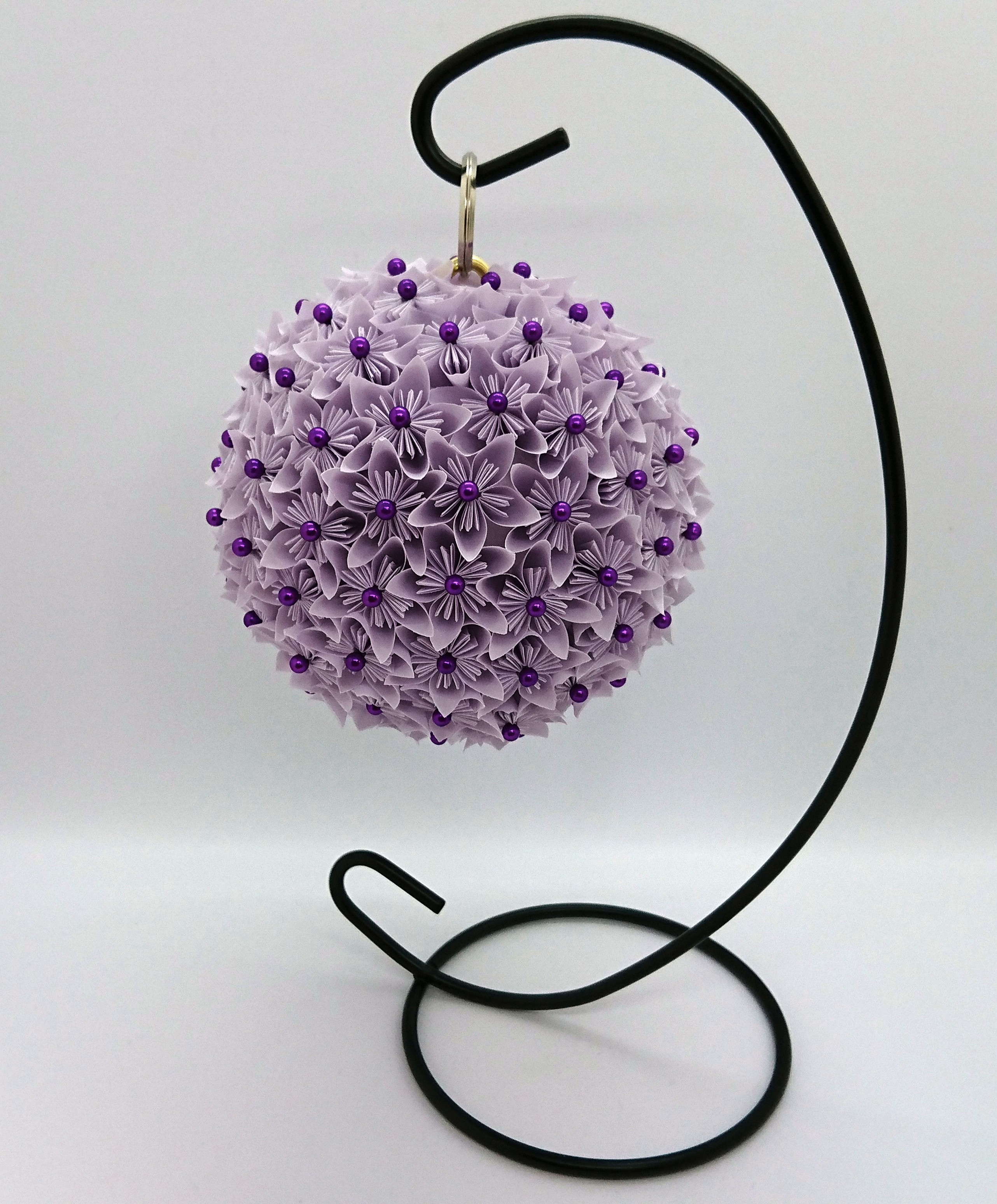 折り紙フラワーアート 紫百花 Iichi ハンドメイド クラフト作品 手仕事品の通販