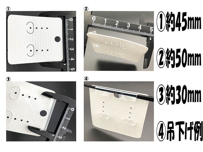 送料無料 ピアス 台紙 イヤリング 台紙 ホワイト 20枚 白 クラフト アクセサリー AP0490 | iichi ハンドメイド・クラフト 作品・手仕事品の通販