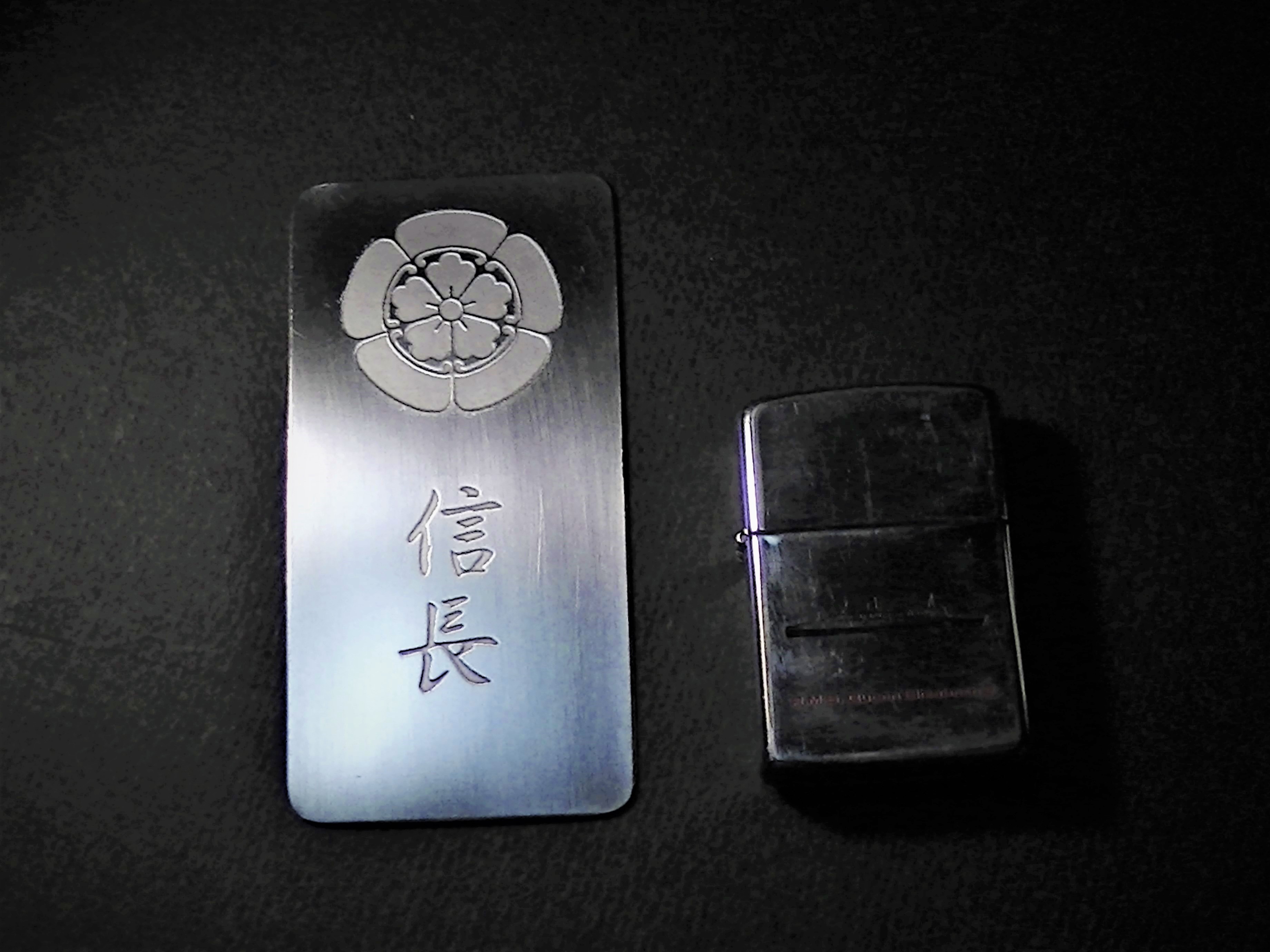 受注生産 家紋盾 名前付 ステンレス製 父の日 節句 Iichi ハンドメイド クラフト作品 手仕事品の通販