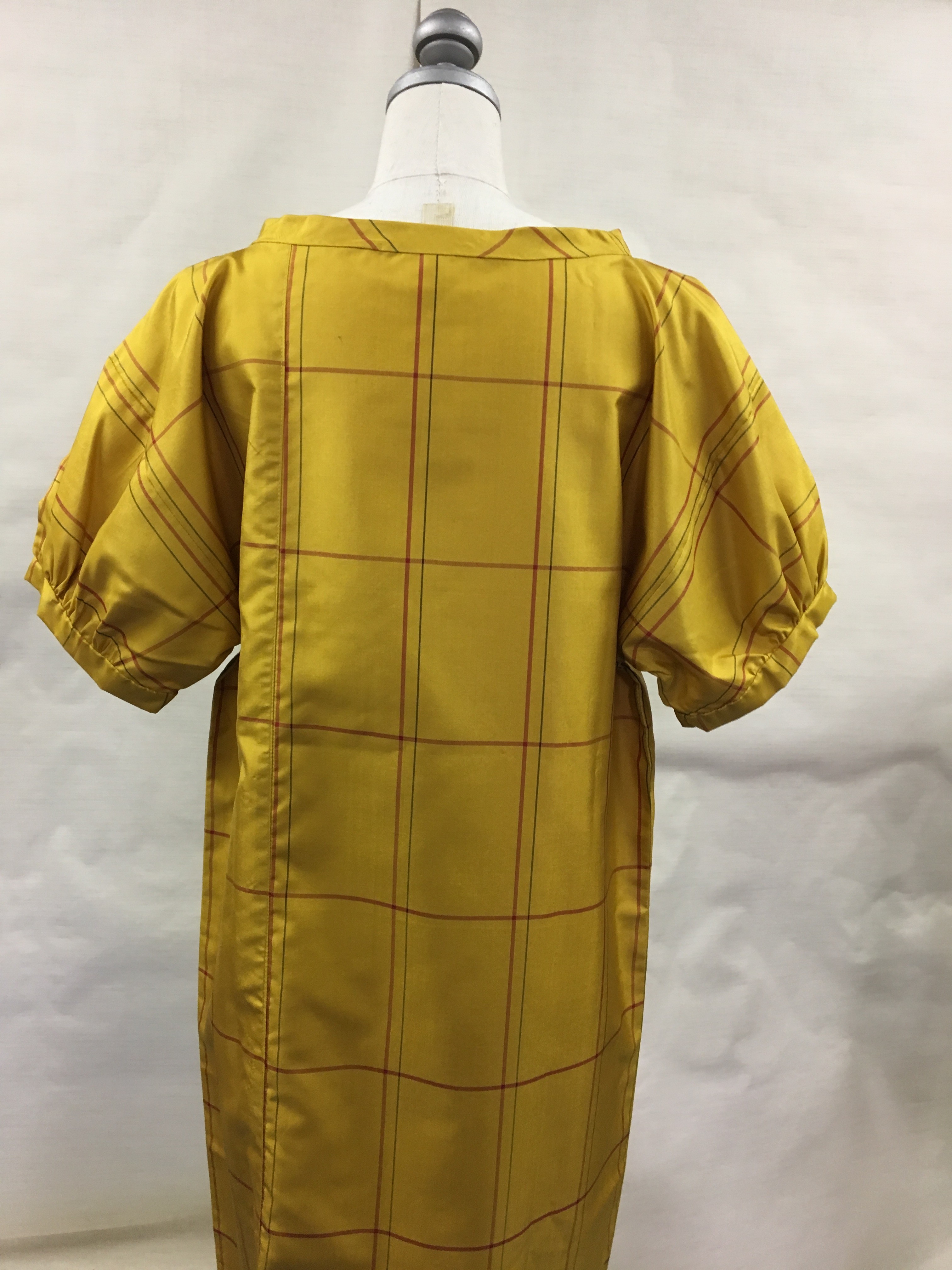 黄八丈のワンピース Iichi ハンドメイド クラフト作品 手仕事品の通販