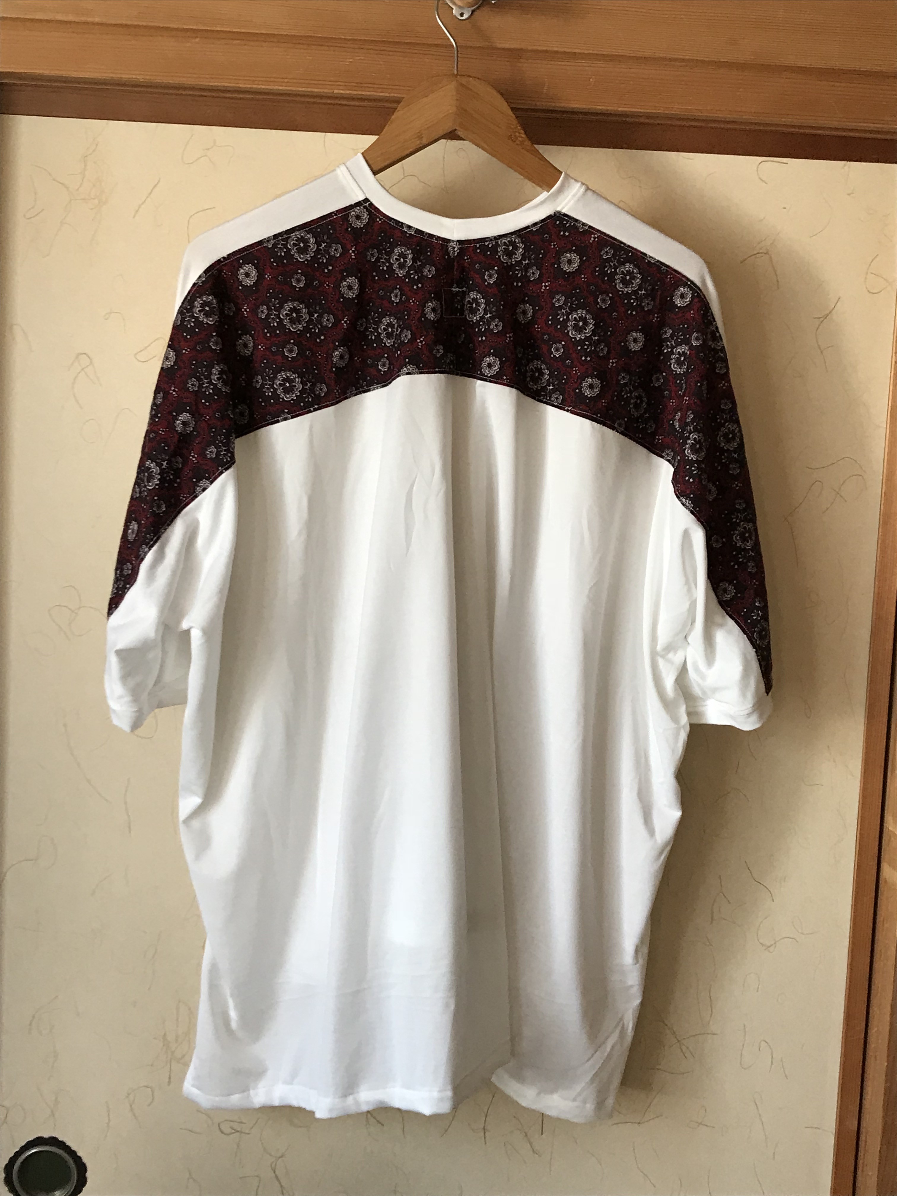 白天竺ニット エンジアジアン柄tシャツ Iichi ハンドメイド クラフト作品 手仕事品の通販