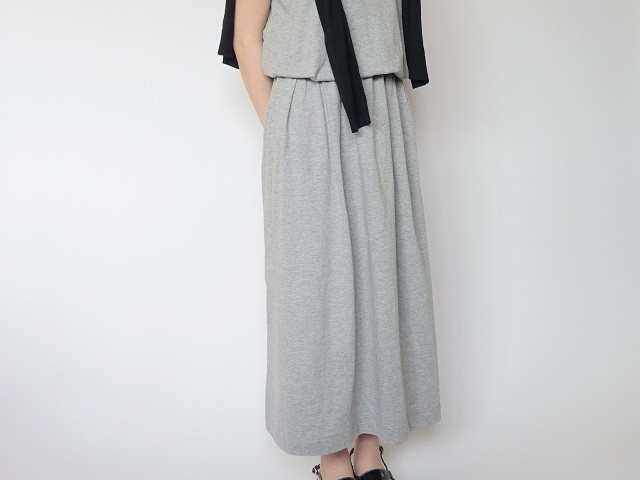 ブラウジングロングワンピース グレー Iichi ハンドメイド クラフト作品 手仕事品の通販