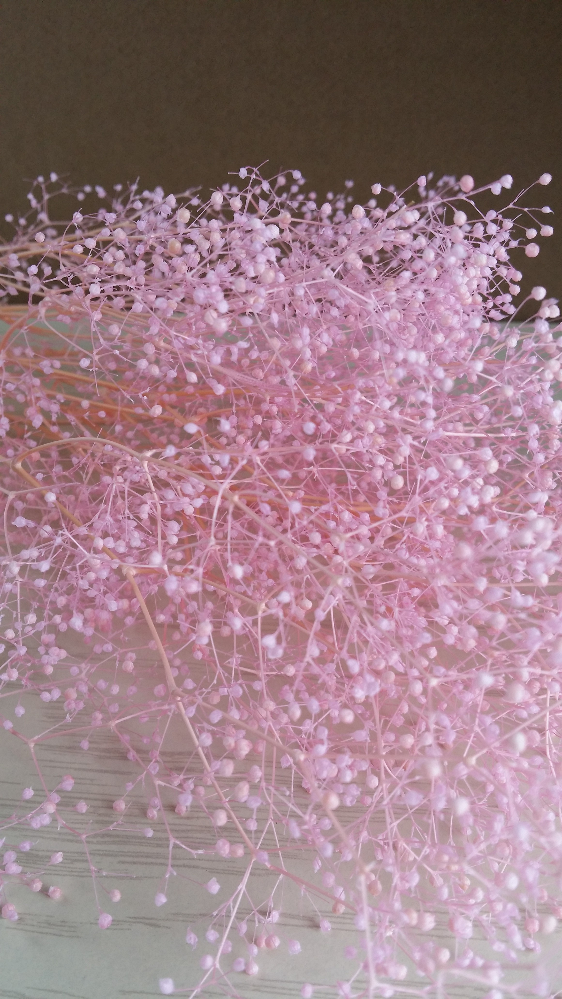 3 4値下げ カスミ草 さくらピンクの 一束 Iichi ハンドメイド クラフト作品 手仕事品の通販