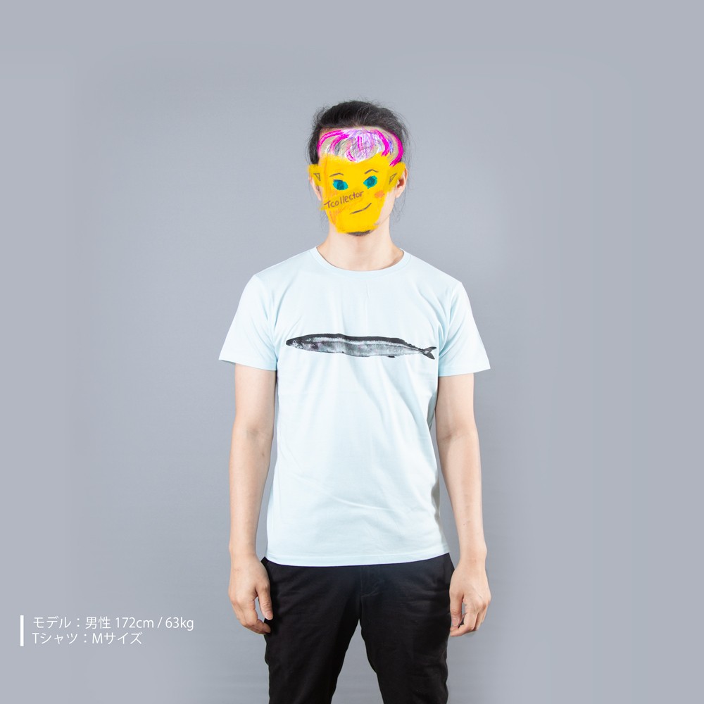 さんま おもしろデザインｔシャツ ユニセックスxs Xlサイズ Tcollector Iichi ハンドメイド クラフト作品 手仕事品の通販