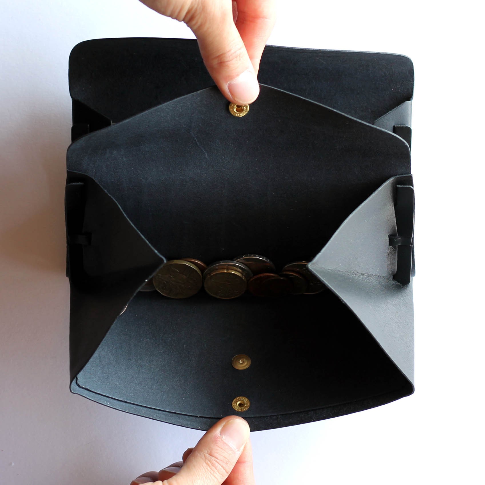 basic long wallet #black / ベーシックロングウォレット 長財布 #黒 ...