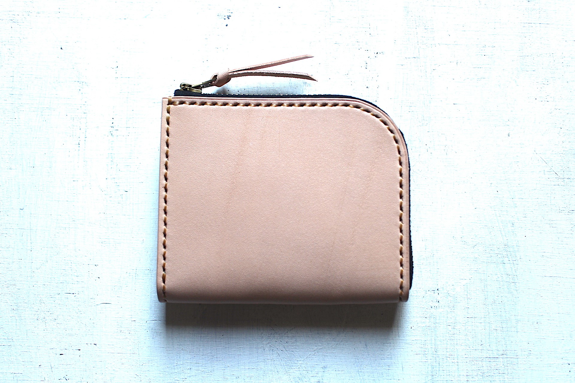 受注生産品 L字ファスナー小さい財布 栃木ヌメ Iichi ハンドメイド クラフト作品 手仕事品の通販 受注生産品 L字ファスナー小さい財布 栃木ヌメ Iichi ハンドメイド クラフト作品 手仕事品の通販