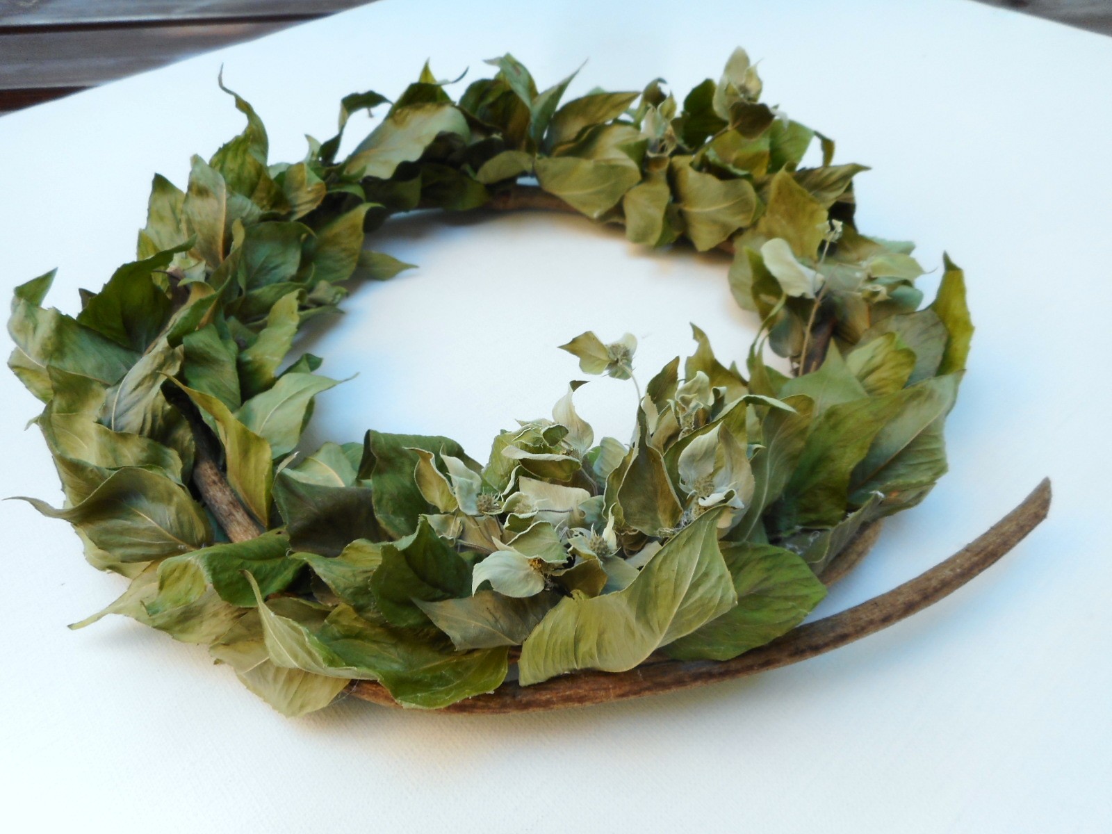 Green Wreath ﾏｳﾝﾃﾝﾐﾝﾄ Iichi ハンドメイド クラフト作品 手仕事品の通販