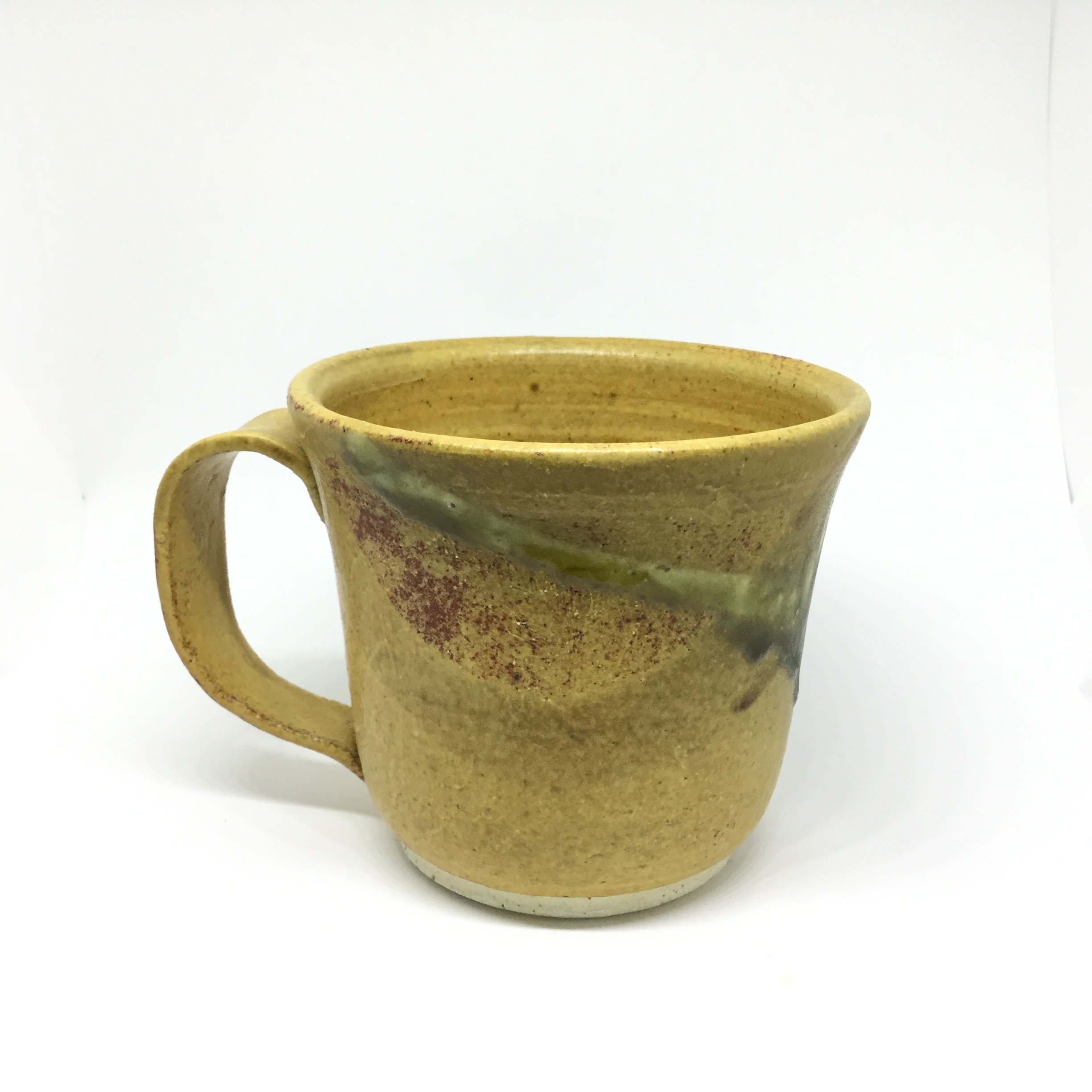 黄瀬戸織部カップ 2 Iichi ハンドメイド クラフト作品 手仕事品の通販