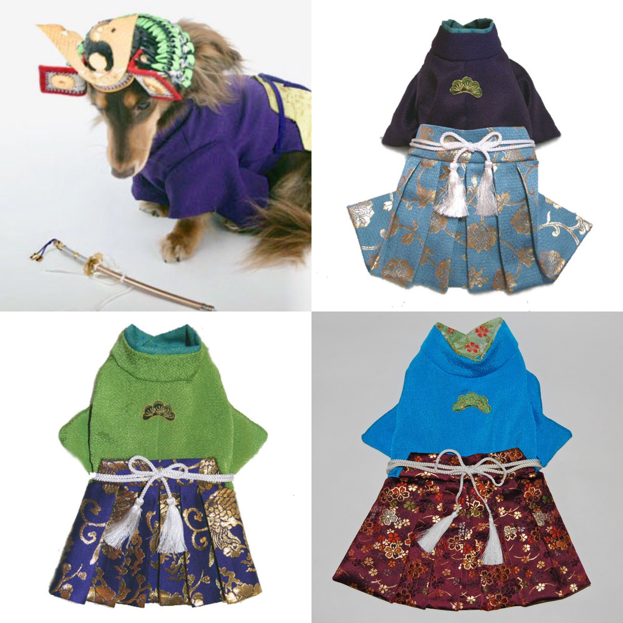 犬袴 江戸 オーダーメイド 犬服 犬の着物 Iichi ハンドメイド クラフト作品 手仕事品の通販